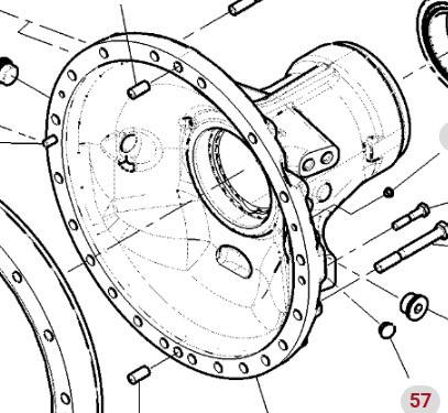 Fendt 930 933 936 939 942 Vario Gen 6 Obudowa Osi Tylnej Zwolnicy CZĘŚCI H218PP014511A - Moteur de translation pour Machine agricole: photos 1 Fendt 930 933 936 939 942 Vario Gen 6 Obudowa Osi Tylnej Zwolnicy CZĘŚCI H218PP014511A - Moteur de translation pour Machine agricole: photos 1