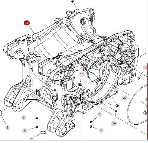 Fendt 930 933 936 939 942 Vario Gen 6 Obudowa Przedniej Osi CZĘŚCI H218PF050008A - Essieu et pièces pour Tracteur agricole: photos 1 Fendt 930 933 936 939 942 Vario Gen 6 Obudowa Przedniej Osi CZĘŚCI H218PF050008A - Essieu et pièces pour Tracteur agricole: photos 1