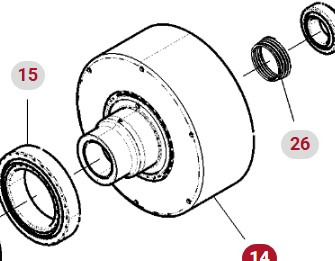 Fendt 930 933 936 939 942 Vario Gen 6 Obudowa Sprzęgła WOM CZĘŚCI H218PH0150010 - Embrayage et pièces pour Tracteur agricole: photos 1 Fendt 930 933 936 939 942 Vario Gen 6 Obudowa Sprzęgła WOM CZĘŚCI H218PH0150010 - Embrayage et pièces pour Tracteur agricole: photos 1
