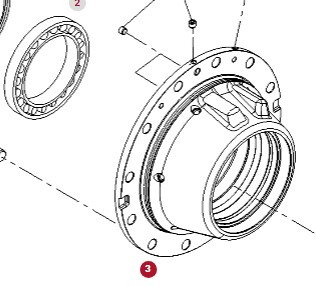 Fendt Vario 1038 1042 1046 1050 GEN 3 Piasta Koła Łożysko Stożkowe F530300220350 F530300220010 - Moyeu pour Machine agricole: photos 1 Fendt Vario 1038 1042 1046 1050 GEN 3 Piasta Koła Łożysko Stożkowe F530300220350 F530300220010 - Moyeu pour Machine agricole: photos 1