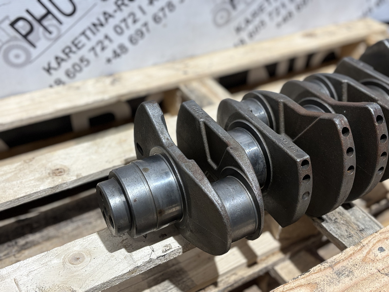 JCB 448 JS200 JS210 JS220 4.8L Max448 Wał Korbowy EMC2903 320/03336 32003336 - Vilebrequin pour Machine agricole: photos 2 JCB 448 JS200 JS210 JS220 4.8L Max448 Wał Korbowy EMC2903 320/03336 32003336 - Vilebrequin pour Machine agricole: photos 2