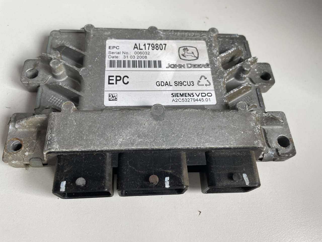 John Deere 6030 6230 6430 - moduł EPC AL179807 AL201461 - Bloc de gestion pour Machine agricole: photos 1 John Deere 6030 6230 6430 - moduł EPC AL179807 AL201461 - Bloc de gestion pour Machine agricole: photos 1