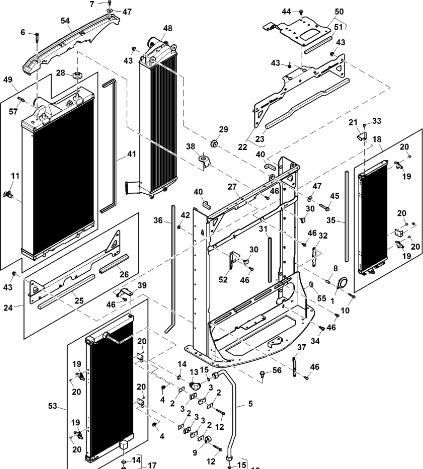 John Deere 9470RX - Skraplacz RE297792 (Napęd wentylatora i chłodnica) - Condenseur pour Tracteur agricole: photos 1 John Deere 9470RX - Skraplacz RE297792 (Napęd wentylatora i chłodnica) - Condenseur pour Tracteur agricole: photos 1