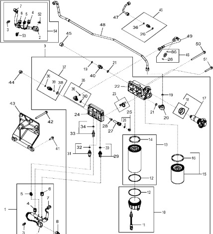 John Deere 9470RX - Wiązka przewodów RE534749 (Silnik) - Câble/ Fil pour Machine agricole: photos 1 John Deere 9470RX - Wiązka przewodów RE534749 (Silnik) - Câble/ Fil pour Machine agricole: photos 1