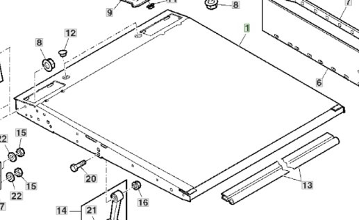 John Deere 9780CTS 9780HM 9780 CTS Rama Rozrzutnika Słomy Plew AH137975 - Frame/ Châssis pour Machine agricole: photos 1 John Deere 9780CTS 9780HM 9780 CTS Rama Rozrzutnika Słomy Plew AH137975 - Frame/ Châssis pour Machine agricole: photos 1