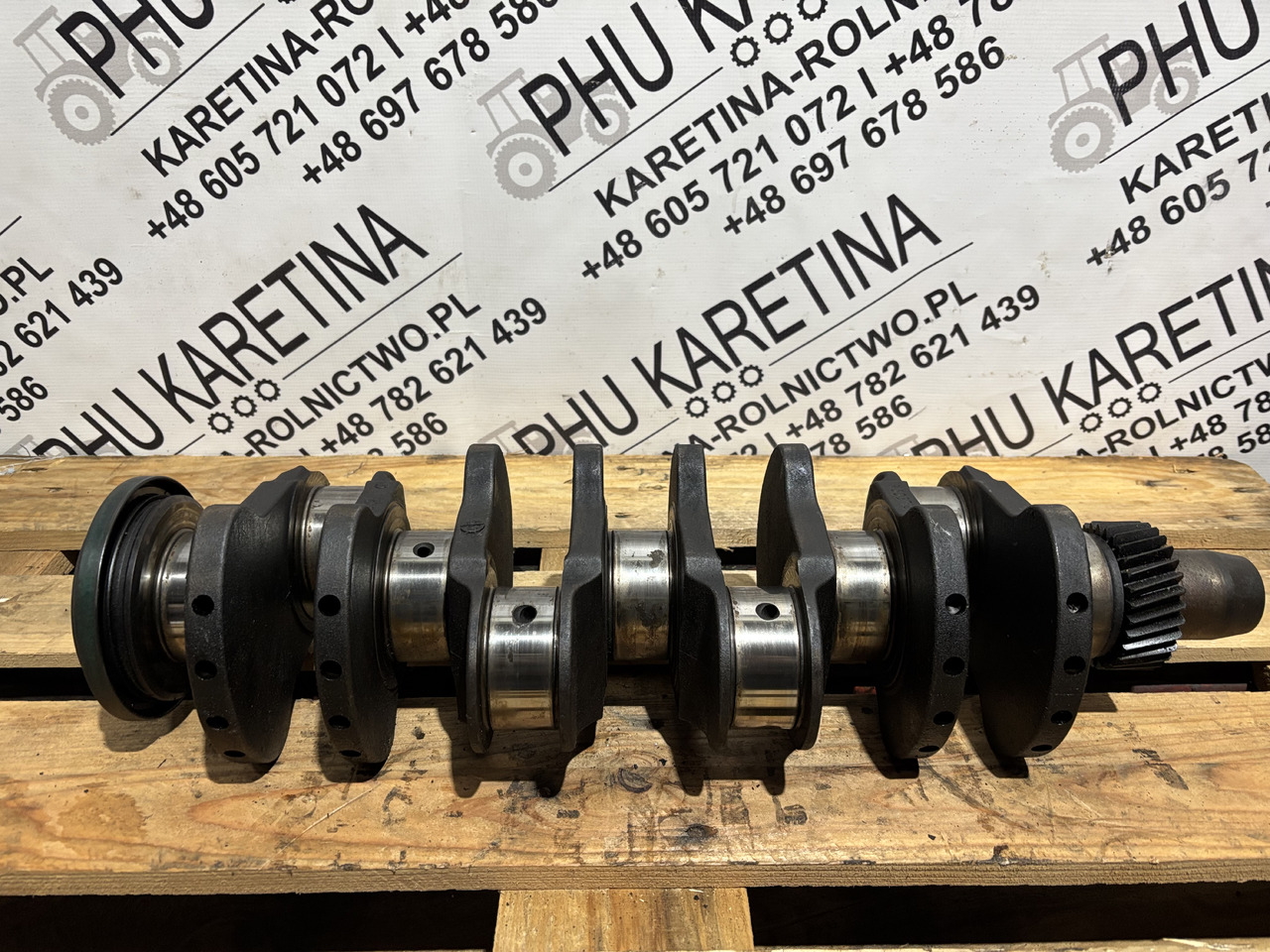 John Deere R503715 RE506195 HRE-506195 NRE506195 TR503715 Wał Korbowy - Vilebrequin pour Machine agricole: photos 4 John Deere R503715 RE506195 HRE-506195 NRE506195 TR503715 Wał Korbowy - Vilebrequin pour Machine agricole: photos 4