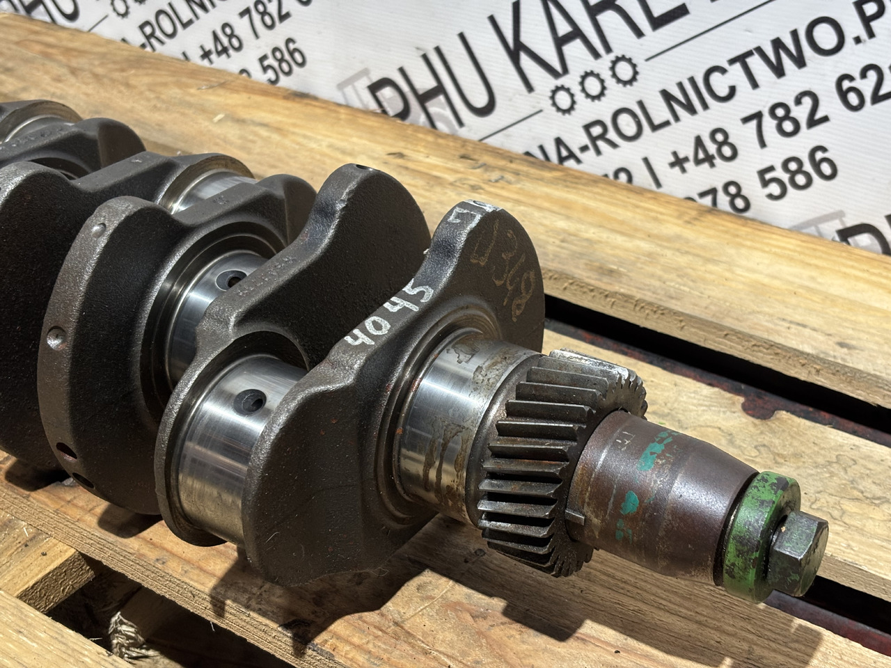 John Deere R503715 RE506195 HRE-506195 NRE506195 TR503715 Wał Korbowy - Vilebrequin pour Machine agricole: photos 1 John Deere R503715 RE506195 HRE-506195 NRE506195 TR503715 Wał Korbowy - Vilebrequin pour Machine agricole: photos 1