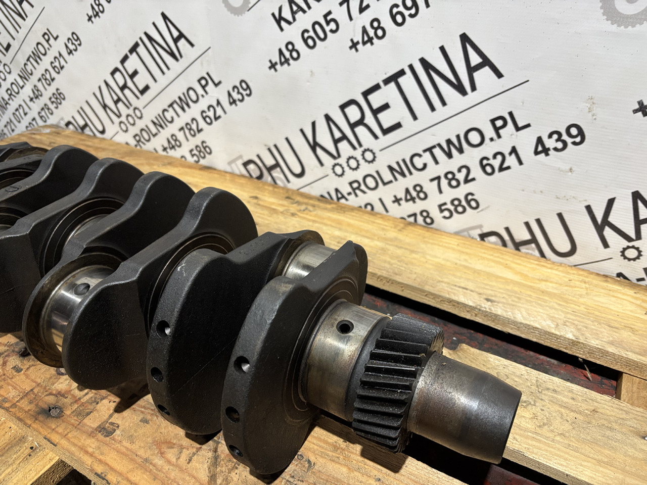 John Deere R503715 RE506195 HRE-506195 NRE506195 TR503715 Wał Korbowy - Vilebrequin pour Machine agricole: photos 2 John Deere R503715 RE506195 HRE-506195 NRE506195 TR503715 Wał Korbowy - Vilebrequin pour Machine agricole: photos 2