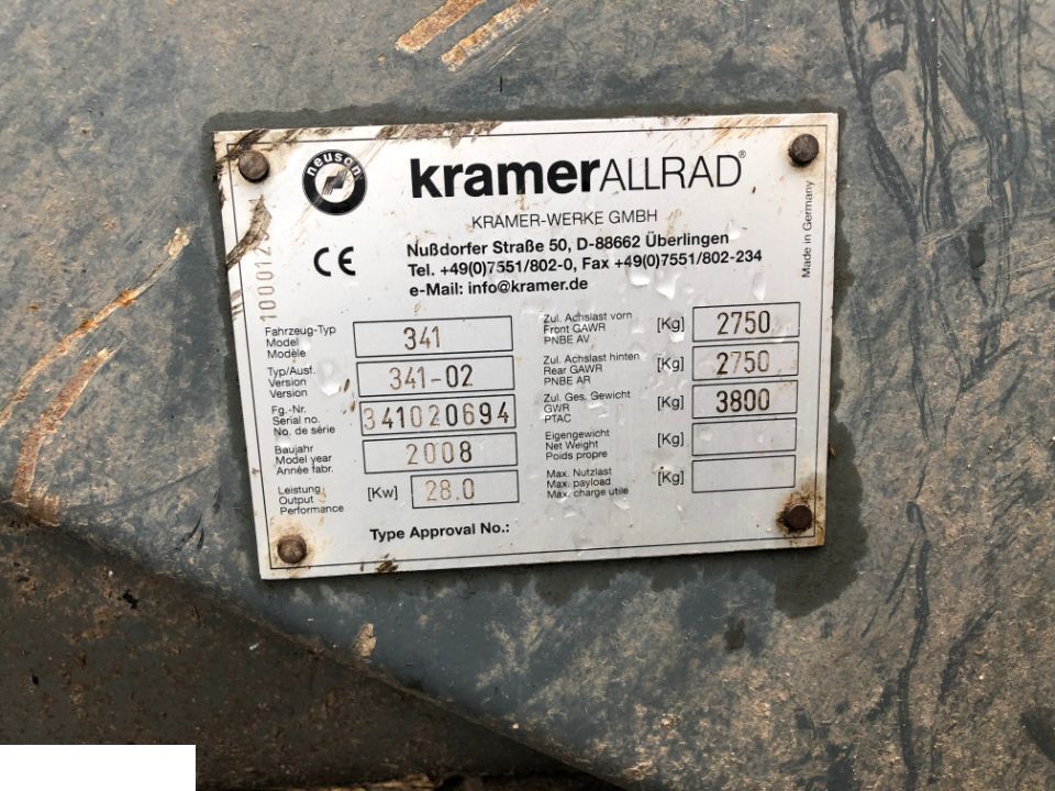 Kramer Allrad 280 341-02 Radlader - Części - Pompa Paliwa D-89275 - Pompe à carburant pour Machine agricole: photos 2 Kramer Allrad 280 341-02 Radlader - Części - Pompa Paliwa D-89275 - Pompe à carburant pour Machine agricole: photos 2
