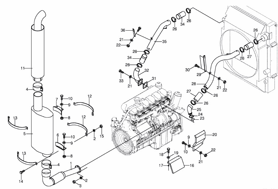 Krone Big M II - rura wydechowa tłumik tłumnik - Silencieux pour Machine agricole: photos 1 Krone Big M II - rura wydechowa tłumik tłumnik - Silencieux pour Machine agricole: photos 1