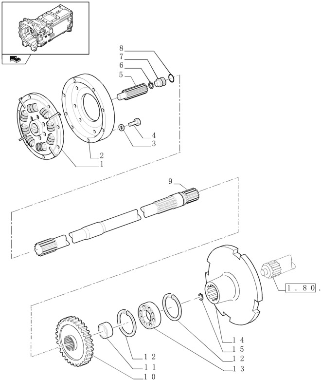 New Holland T6010 Amortyzator 348mm od 87542609 - Embrayage et pièces pour Tracteur agricole: photos 1 New Holland T6010 Amortyzator 348mm od 87542609 - Embrayage et pièces pour Tracteur agricole: photos 1
