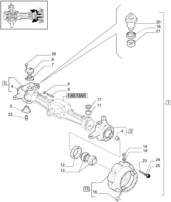 New Holland T6010 Piasta 87529978 - Moyeu pour Tracteur agricole: photos 1 New Holland T6010 Piasta 87529978 - Moyeu pour Tracteur agricole: photos 1