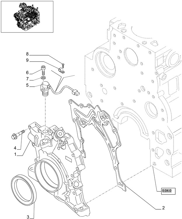 New Holland T6010 Pompa oleju silnikow 2830913 - Pompe à huile pour Machine agricole: photos 1 New Holland T6010 Pompa oleju silnikow 2830913 - Pompe à huile pour Machine agricole: photos 1