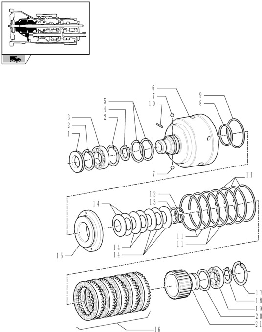 New Holland T6010 T7230 Zest napraw sprzegla 87530795 - Embrayage et pièces pour Tracteur agricole: photos 1 New Holland T6010 T7230 Zest napraw sprzegla 87530795 - Embrayage et pièces pour Tracteur agricole: photos 1