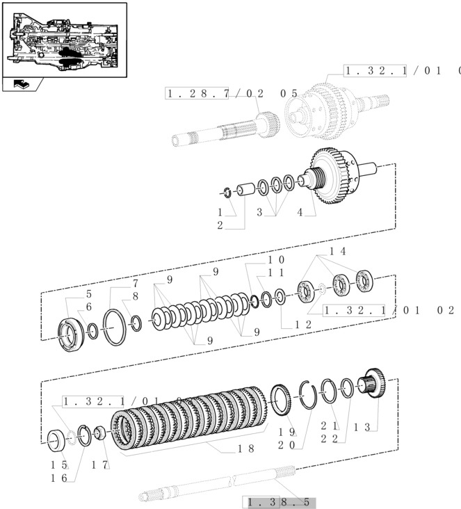 New Holland T6010 Zestaw sprzęgieł 87530794 - Embrayage et pièces pour Tracteur agricole: photos 1 New Holland T6010 Zestaw sprzęgieł 87530794 - Embrayage et pièces pour Tracteur agricole: photos 1