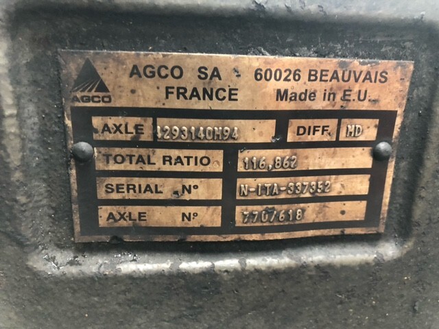 Oś 4293140M94 | Oś 770 /618 Massey Ferguson 8650 - 8690 ~ Oś Napędowa Przednia Wkład Mostu Wachacze - Essieu avant pour Machine agricole: photos 4 Oś 4293140M94 | Oś 770 /618 Massey Ferguson 8650 - 8690 ~ Oś Napędowa Przednia Wkład Mostu Wachacze - Essieu avant pour Machine agricole: photos 4