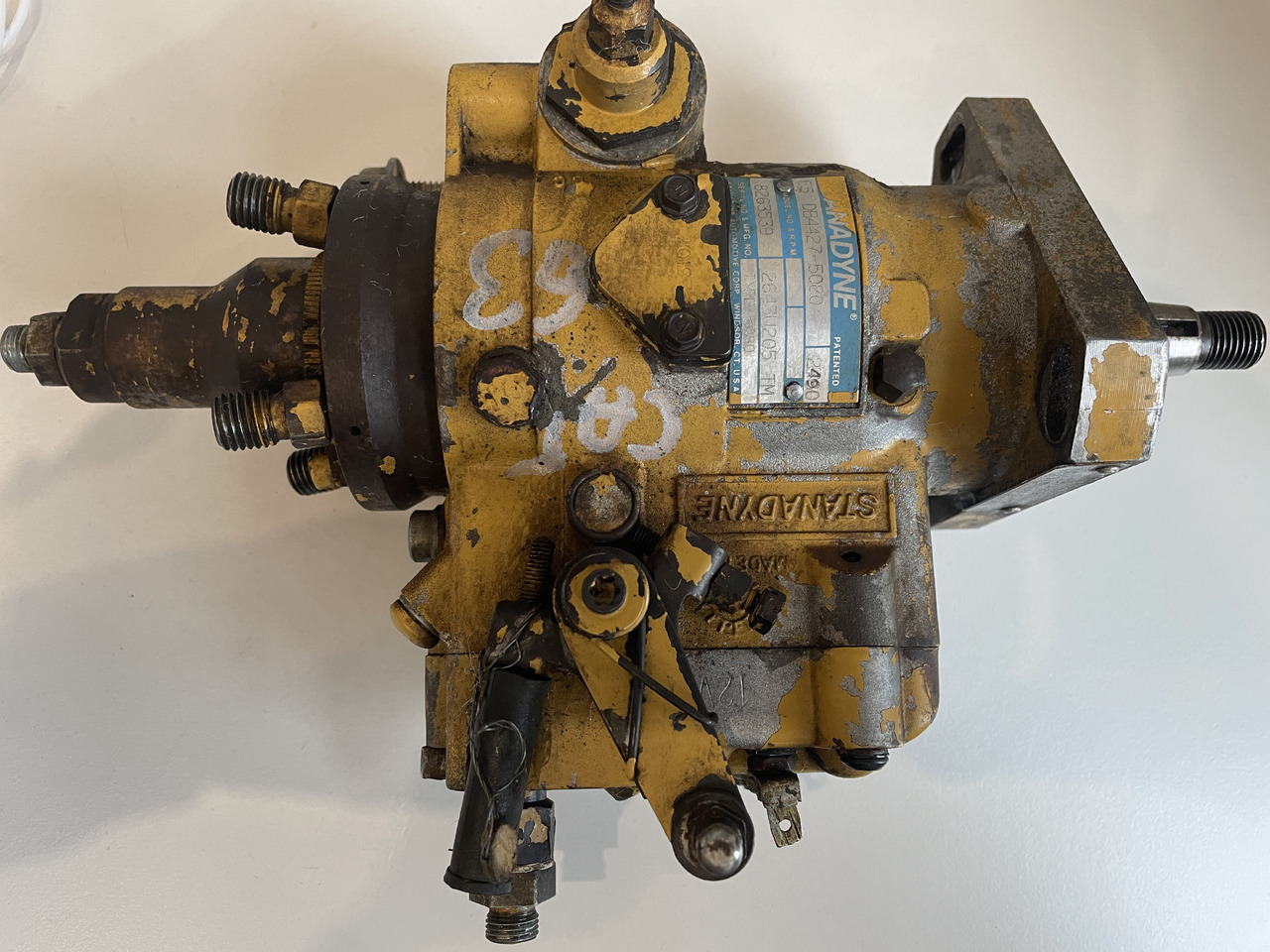 Perkins Cat - pompa wtryskowa Stanadyne DB4427-5080 2643U205 - Pompe à carburant pour Engins de chantier: photos 1 Perkins Cat - pompa wtryskowa Stanadyne DB4427-5080 2643U205 - Pompe à carburant pour Engins de chantier: photos 1