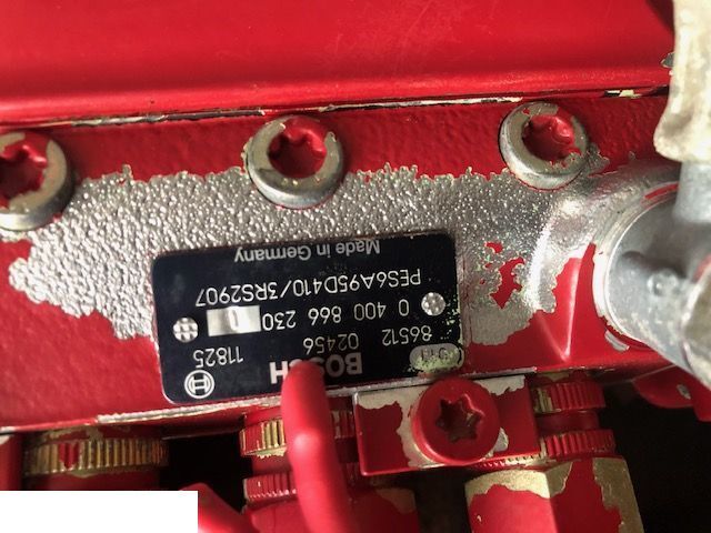 Pompa Paliwa Bosch PES6A95D410/3RS2907 - Pompe à carburant pour Machine agricole: photos 2 Pompa Paliwa Bosch PES6A95D410/3RS2907 - Pompe à carburant pour Machine agricole: photos 2