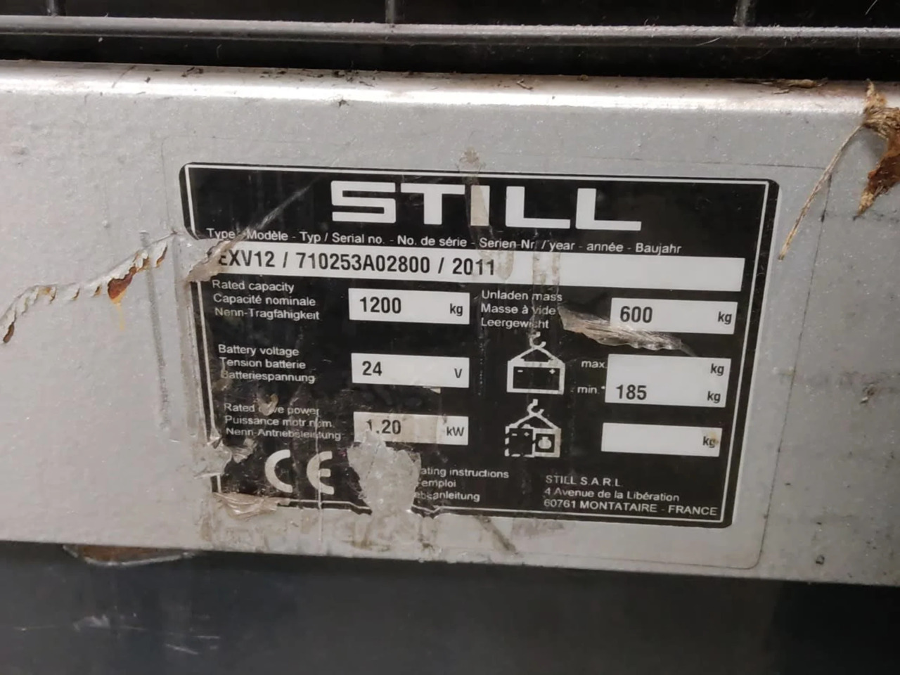 STILL EXV12 - Gerbeur: photos 5 STILL EXV12 - Gerbeur: photos 5