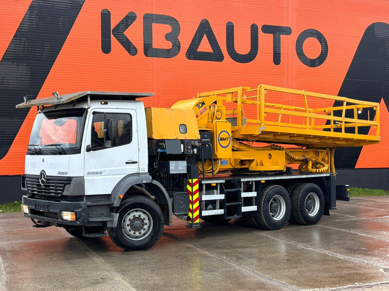 Mercedes-Benz Atego 2628 6x4 AMV ARBPL.10.5M / boom 10.5 m / 1000 kg / 7912 hours - KAESER M76 / 2700 l/min - Camion, Camion grue: photos 2 Mercedes-Benz Atego 2628 6x4 AMV ARBPL.10.5M / boom 10.5 m / 1000 kg / 7912 hours - KAESER M76 / 2700 l/min - Camion, Camion grue: photos 2