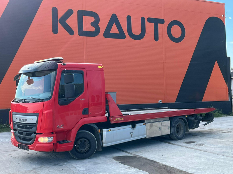 DAF LF 210 4x2 JIGE SIMPLEX 5 T / PLATFORM L=5799 mm - Camion porte-voitures: photos 1 DAF LF 210 4x2 JIGE SIMPLEX 5 T / PLATFORM L=5799 mm - Camion porte-voitures: photos 1