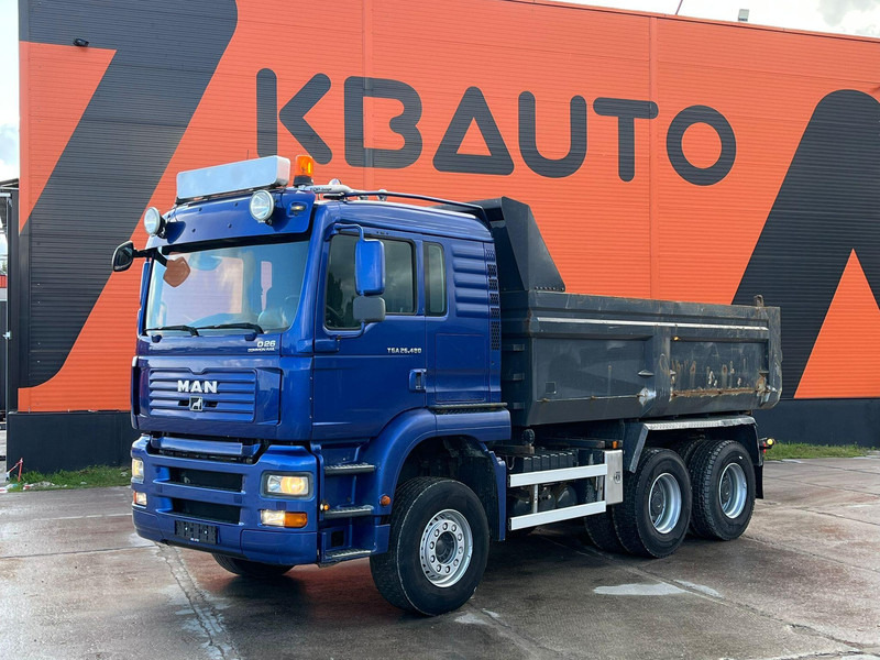 MAN TGA 26.480 6x4 FULL STEEL / BOX L=4581 mm - Camion benne: photos 1 MAN TGA 26.480 6x4 FULL STEEL / BOX L=4581 mm - Camion benne: photos 1