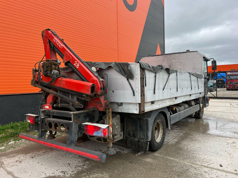 Camion plateau, Camion grue MAN TGL 8.180 4x2 CAB DAMAGE ! / Fassi F28 / PLATFORM L=4366 mm: photos 6 Camion plateau, Camion grue MAN TGL 8.180 4x2 CAB DAMAGE ! / Fassi F28 / PLATFORM L=4366 mm: photos 6