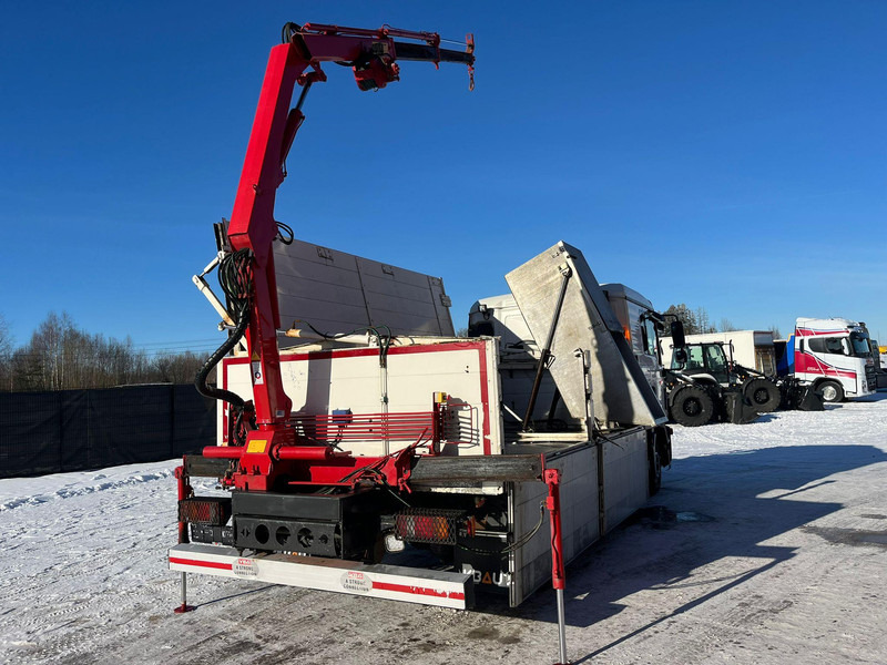 Camion plateau, Camion grue MAN TGL 8.220 4x2 HMF 340 K2 / PLATFORM L=4147 mm: photos 10