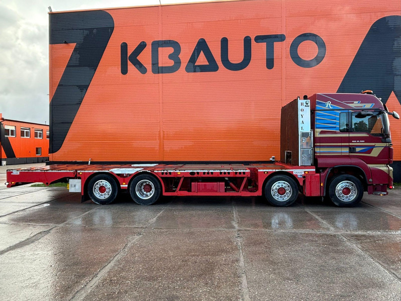 MAN TGS 35.480 8x4H-6 HYDRODRIVE / PLATFORM L=9160 mm / WINCH - Camion porte-voitures: photos 5 MAN TGS 35.480 8x4H-6 HYDRODRIVE / PLATFORM L=9160 mm / WINCH - Camion porte-voitures: photos 5