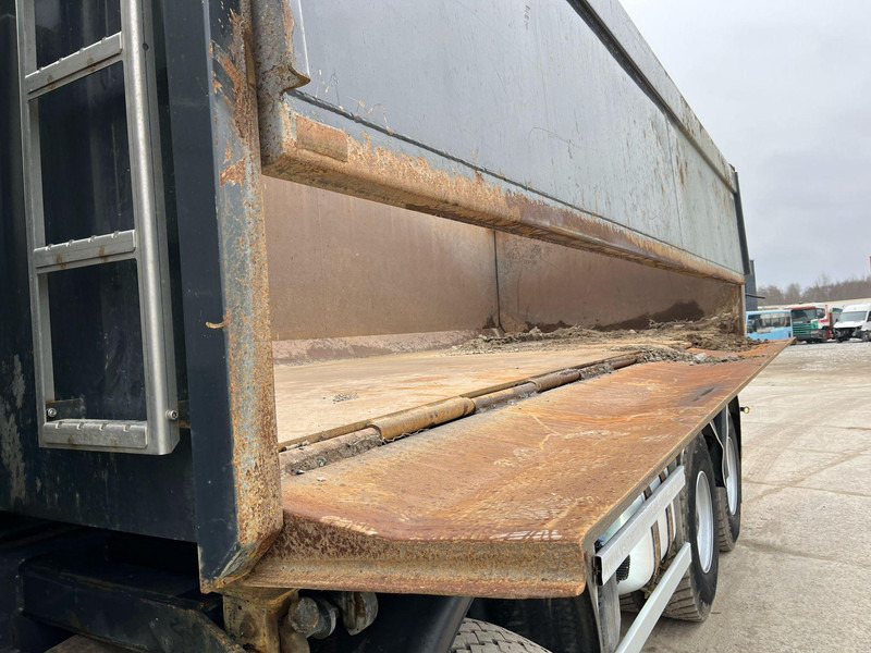 Camion benne Mercedes-Benz Arocs 4151 8x4 BORDMATIC / FULL STEEL / DRUM BRAKES / BOX L=6140 mm: photos 10