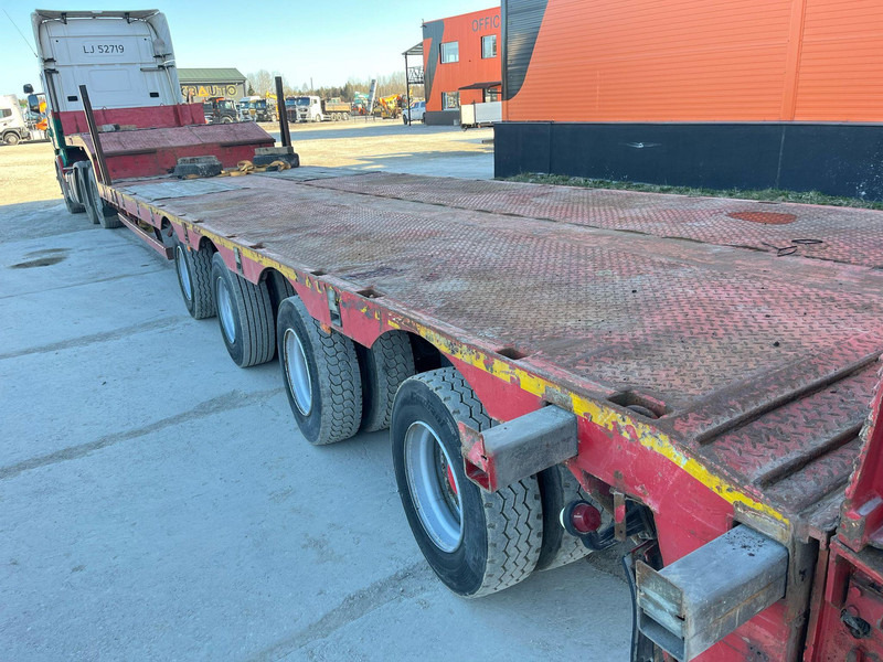 Semi-remorque surbaissé Nooteboom MCO-58-04V PLATFORM 9900 mm + 6100 + 6400 mm EXTENDABLE / LOADING HEIGHT 860 mm / ALL STEERED AXLES: photos 11