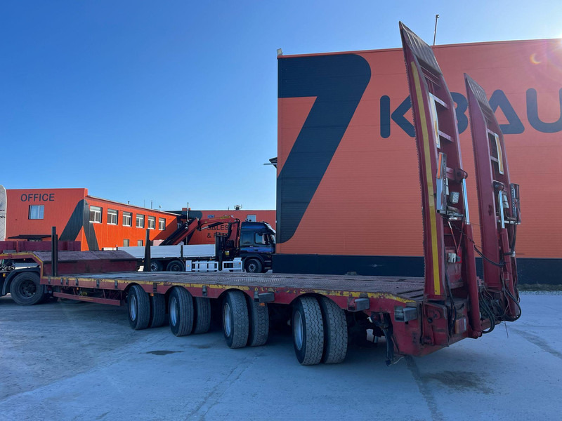 Semi-remorque surbaissé Nooteboom MCO-58-04V PLATFORM 9900 mm + 6100 + 6400 mm EXTENDABLE / LOADING HEIGHT 860 mm / ALL STEERED AXLES: photos 6