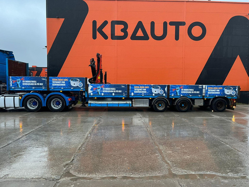 Tyllis Jumbo 3JPA PALFINGER PK23500 / PLATFORM L=9069 mm + 4419 mm - Semi-remorque plateau: photos 3 Tyllis Jumbo 3JPA PALFINGER PK23500 / PLATFORM L=9069 mm + 4419 mm - Semi-remorque plateau: photos 3