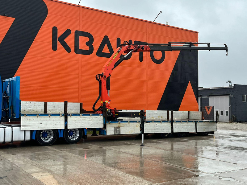 Tyllis Jumbo 3JPA PALFINGER PK23500 / PLATFORM L=9069 mm + 4419 mm - Semi-remorque plateau: photos 1 Tyllis Jumbo 3JPA PALFINGER PK23500 / PLATFORM L=9069 mm + 4419 mm - Semi-remorque plateau: photos 1