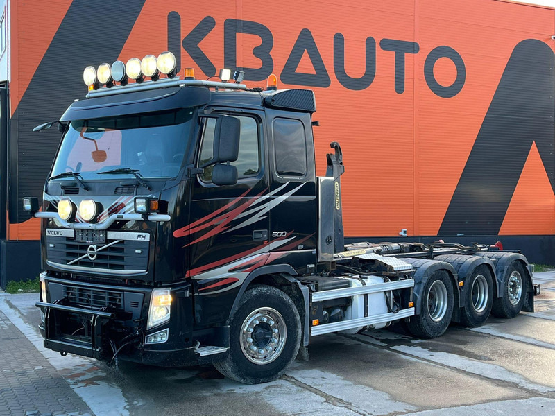 Volvo FH 500 8x4*4 PALFINGER / L=6640 mm / SNOWPLOW EQUIPMENT - Camion ampliroll: photos 1 Volvo FH 500 8x4*4 PALFINGER / L=6640 mm / SNOWPLOW EQUIPMENT - Camion ampliroll: photos 1
