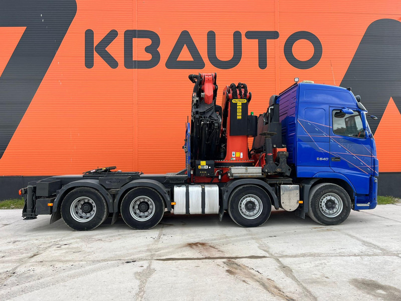 Volvo FH 540 8x4 PALFINGER PK110002 / RETARDER - Camion plateau, Camion grue: photos 5 Volvo FH 540 8x4 PALFINGER PK110002 / RETARDER - Camion plateau, Camion grue: photos 5
