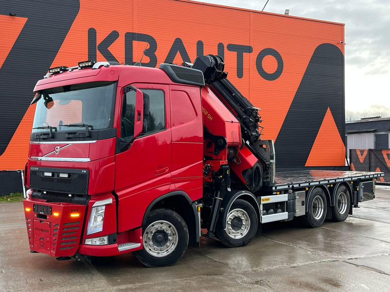Volvo FH 540 8x4 PK 92002 + JIB + WINCH / PLATFORM L=6341-7344 mm extendable - Camion plateau, Camion grue: photos 2 Volvo FH 540 8x4 PK 92002 + JIB + WINCH / PLATFORM L=6341-7344 mm extendable - Camion plateau, Camion grue: photos 2