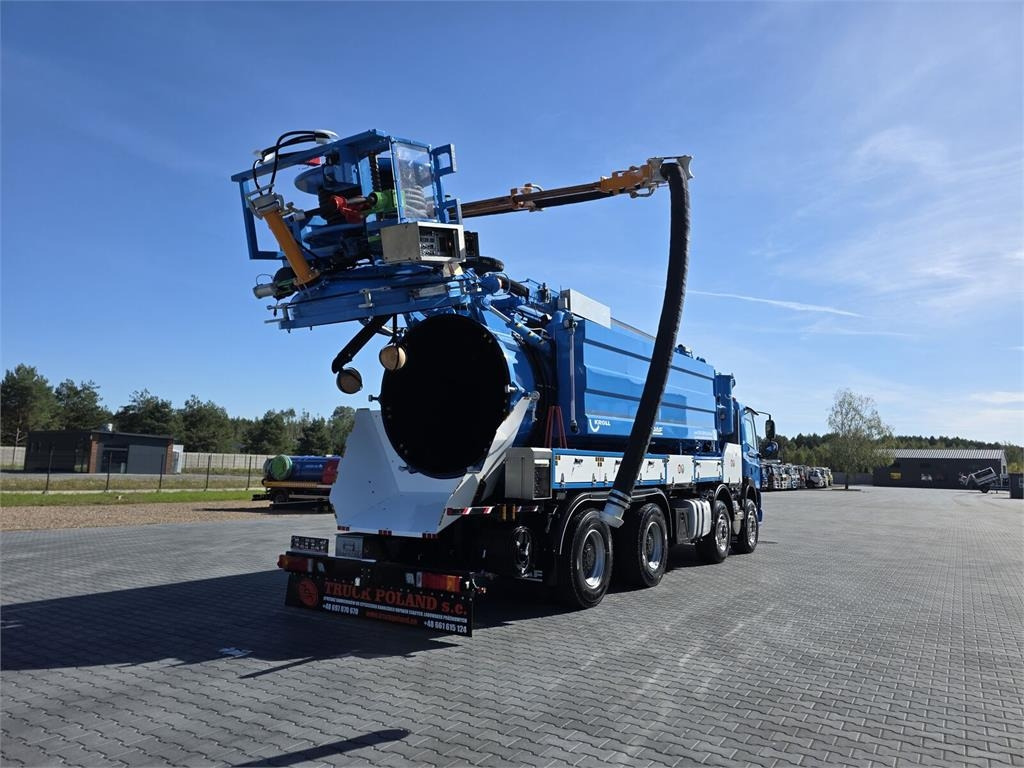 DAF WUKO KROLL 2 x URACA KOMBI FOR SEWER CLEANING - Camion hydrocureur: photos 1 DAF WUKO KROLL 2 x URACA KOMBI FOR SEWER CLEANING - Camion hydrocureur: photos 1