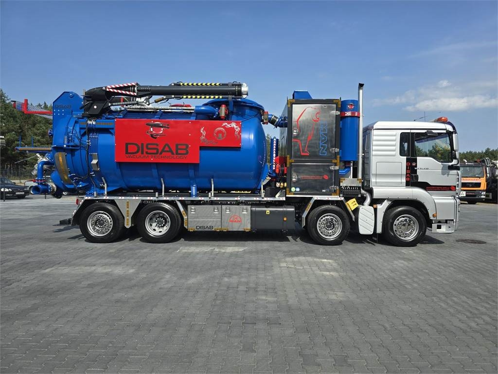 Camion hydrocureur MAN Disab Centurion P210/9 ADR Vacuum suction-blowing: photos 7