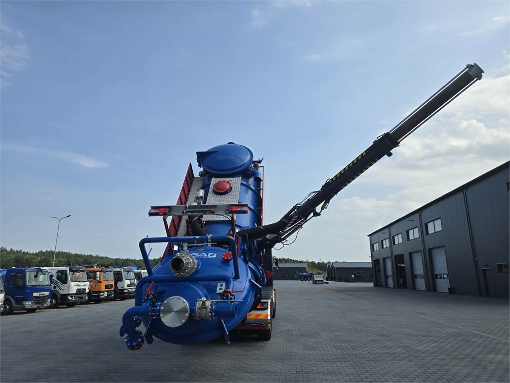 Camion hydrocureur MAN Disab Centurion P210/9 ADR Vacuum suction-blowing: photos 34