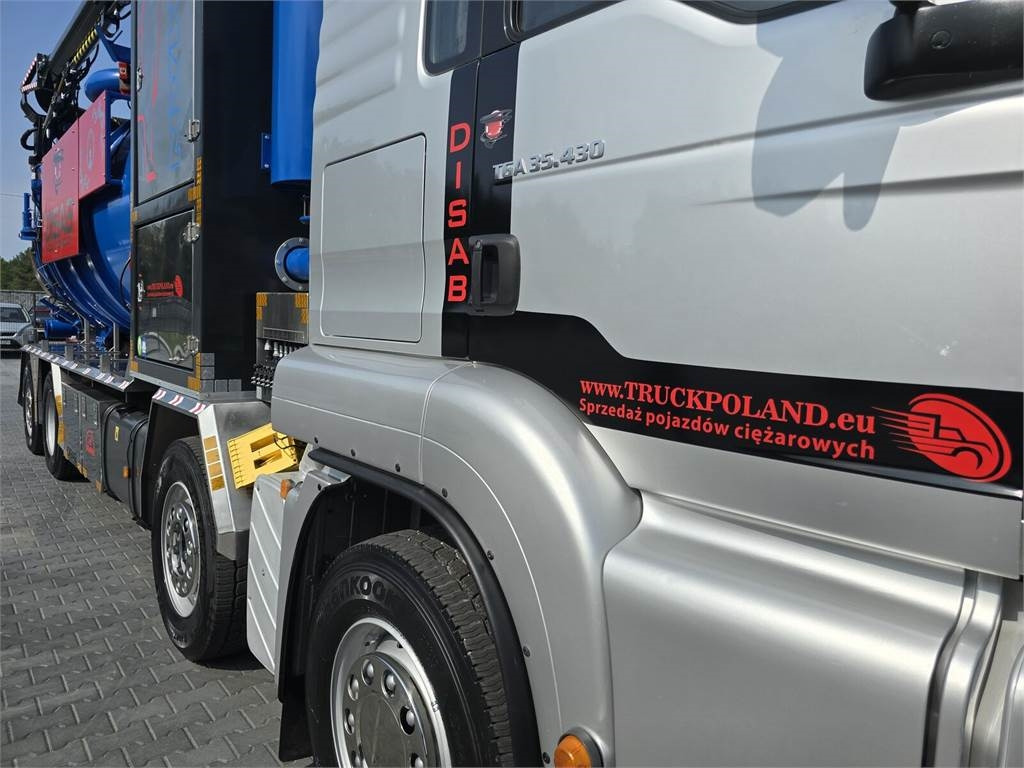 Camion hydrocureur MAN Disab Centurion P210/9 ADR Vacuum suction-blowing: photos 8