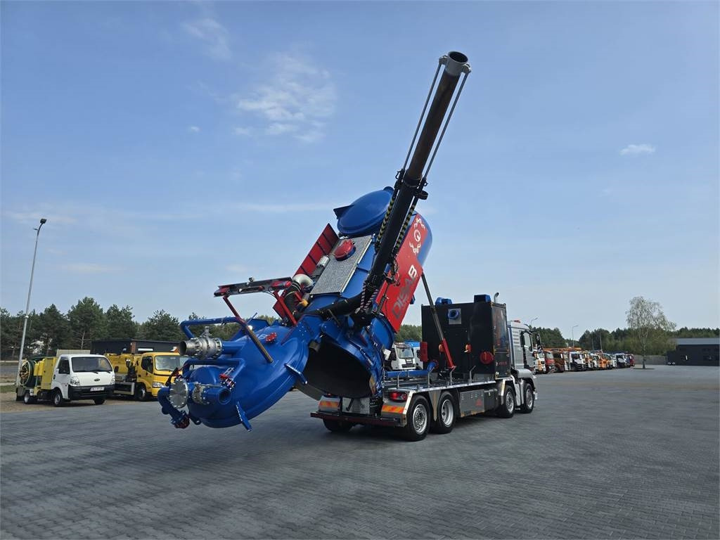 Camion hydrocureur MAN Disab Centurion P210/9 ADR Vacuum suction-blowing: photos 33