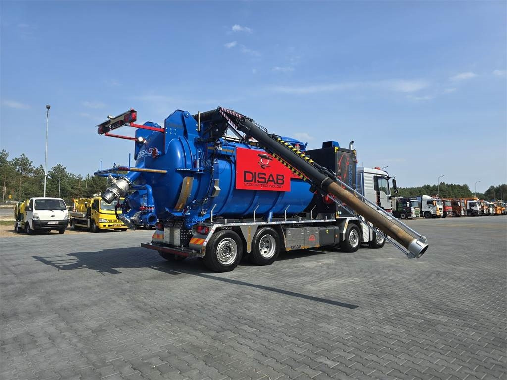 Camion hydrocureur MAN Disab Centurion P210/9 ADR Vacuum suction-blowing: photos 30