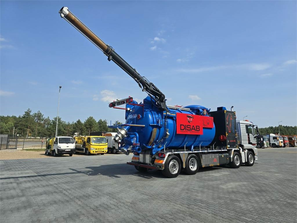 Camion hydrocureur MAN Disab Centurion P210/9 ADR Vacuum suction-blowing: photos 29