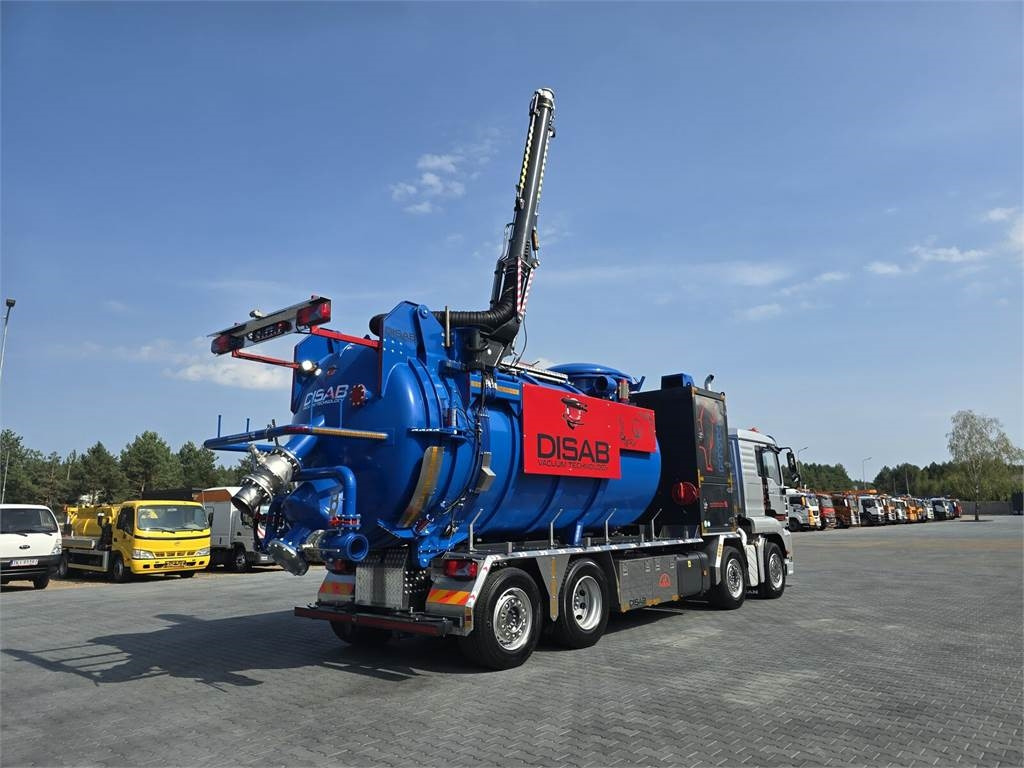 Camion hydrocureur MAN Disab Centurion P210/9 ADR Vacuum suction-blowing: photos 26