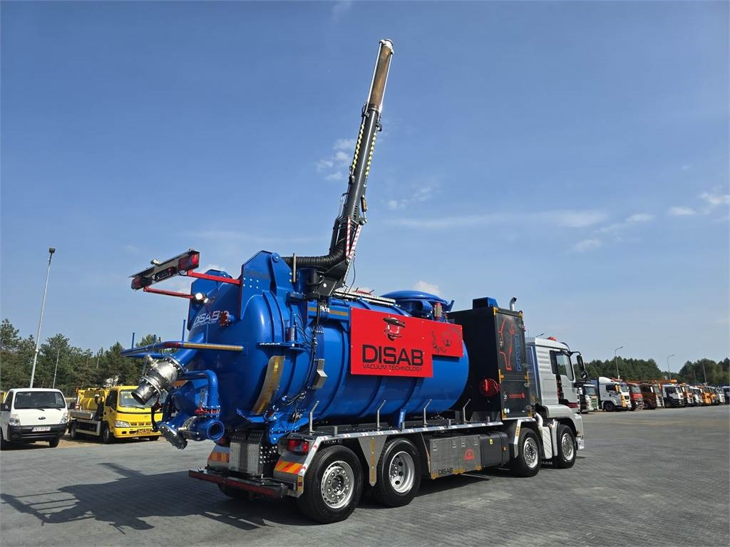 Camion hydrocureur MAN Disab Centurion P210/9 ADR Vacuum suction-blowing: photos 27