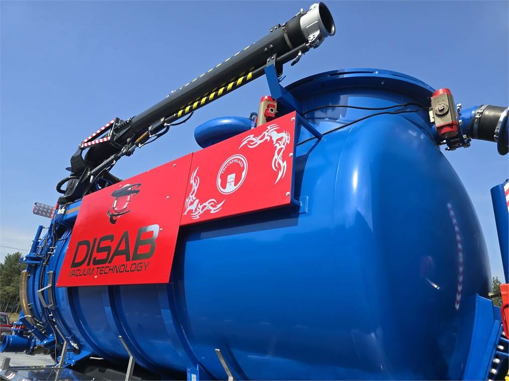 Camion hydrocureur MAN Disab Centurion P210/9 ADR Vacuum suction-blowing: photos 24