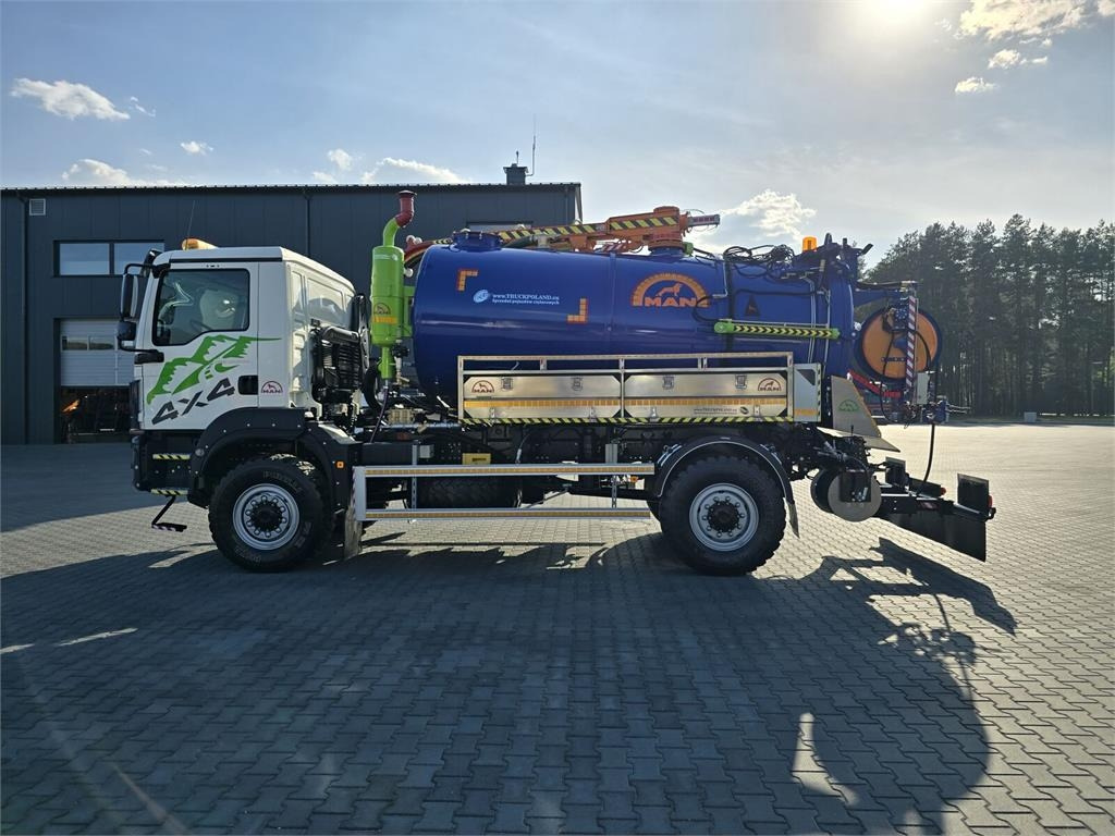 MAN TGM 4x4 GAMON PW8 for collecting liquid waste sepa - Camion hydrocureur: photos 4 MAN TGM 4x4 GAMON PW8 for collecting liquid waste sepa - Camion hydrocureur: photos 4