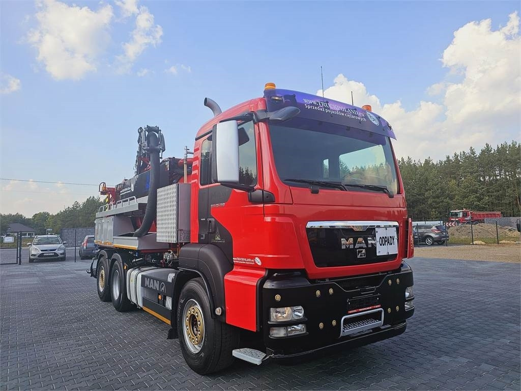 MAN WUKO LARSEN for collecting liquid waste - Camion hydrocureur: photos 2 MAN WUKO LARSEN for collecting liquid waste - Camion hydrocureur: photos 2