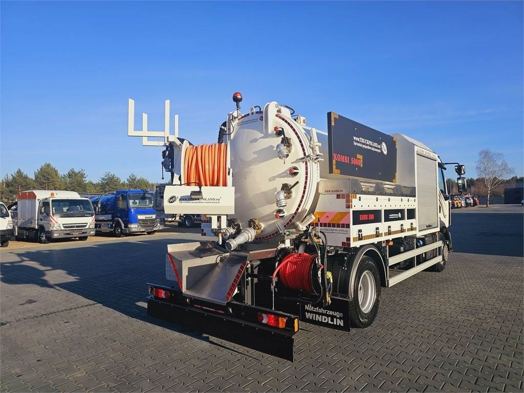Camion hydrocureur Renault GAMA KANRO KOMBI 5000 WUKO FOR CHANNEL CLEANING: photos 20